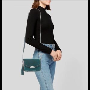 kate spade 💃🏼FINAL SALE 💃🏼Teal Suene Crossbody with Tassel & silver Hardware 🎀🎀🎀